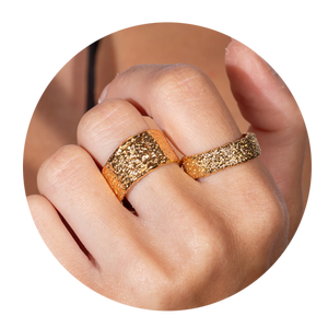 Yellow Gold Vermeil Rings