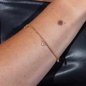 Skinny Drip Multi Bracelet in Gold Vermeil
