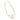 Large Art Deco Necklace with 18ct Gold Vermeil