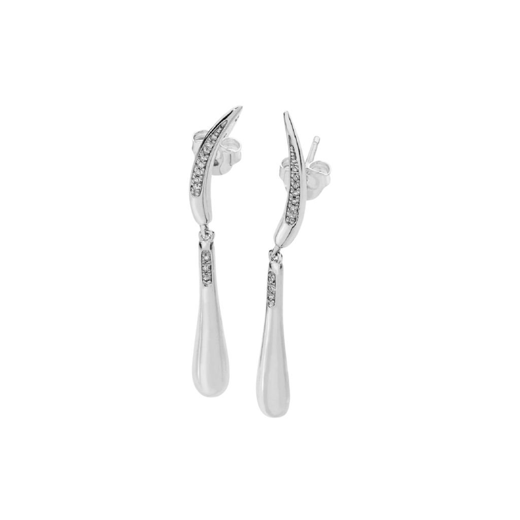 Diamond Drop Earrings