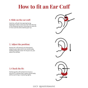 Art Deco Ear Cuff
