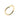 Wish Bone Midi Drip Ring Gold Vermeil