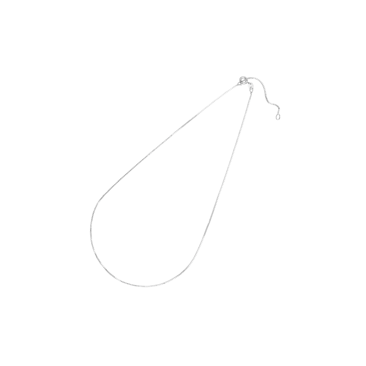 Silver Box Chain 16 -18