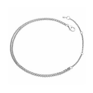 Double Chain Drop Anklet