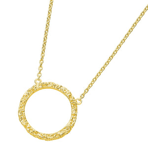 Hula Single Necklace in Gold Vermeil