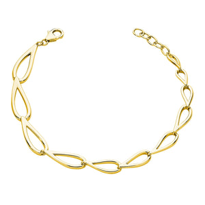Petal Bracelet in Gold Vermeil